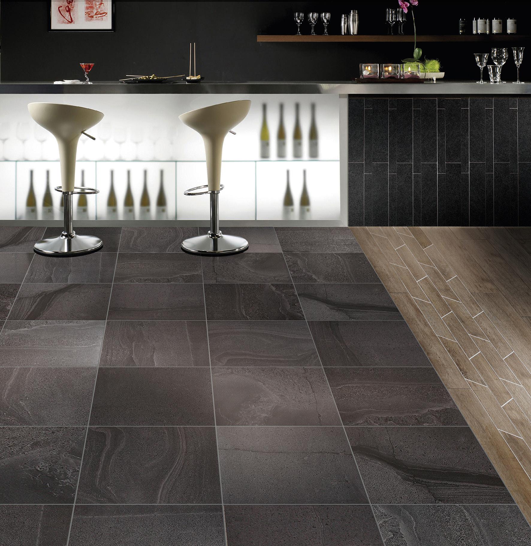 PorcelÃ¡nico Esmaltado MC SANDSTONE Black Soft